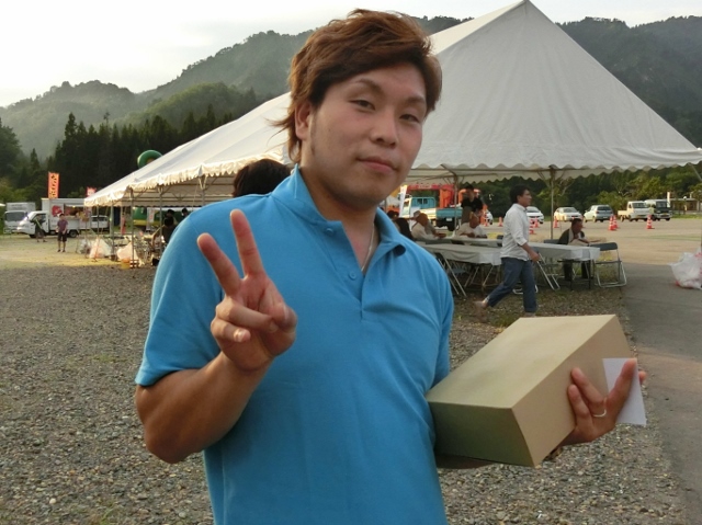 奥会津麺ズフェスティバル　熱々イケ麺早食い競争5